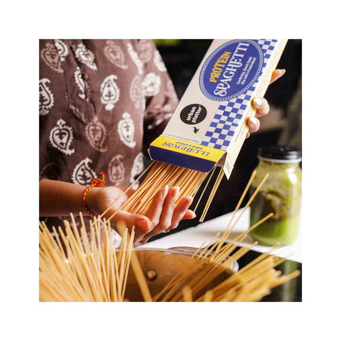 Urban Platter Protein Spaghetti, 500g (Zero Maida, Durum Wheat & Barley Flour Pasta, Plant Protein, High Fiber)
