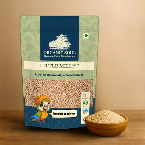 Organic Soul Organic Little Millet – Unpolished | 500 g