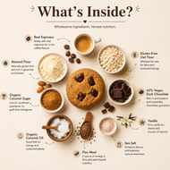 Espresso Cookie - Vegan, Gluten Free, Refined Sugar free