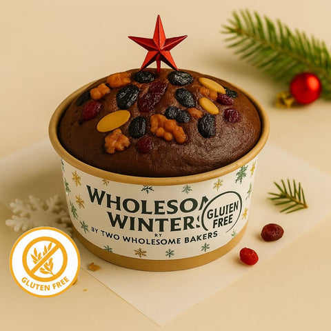 Gluten Free Rum Infused Plum Cake (Millet-Jaggery Goodness)