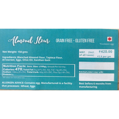 Donna Pastaia Fettuccine | Almond Flour (Gluten Free) 150 grams