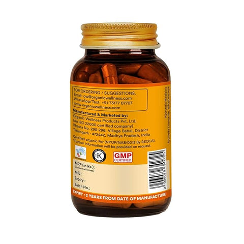 Organic Wellness Cinnamon 90 Capsules