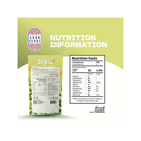 Good Seoul Icy-U Green Grape Tea 230ml