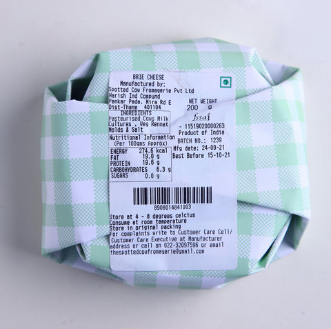 Spotted cow Artisanal Brie Cheese 200 grams