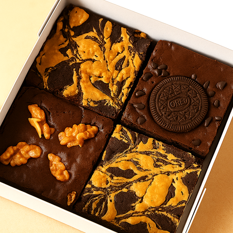Oats & Almond Flour Brownies I Gluten-free  (Delivered Separately Next Day)