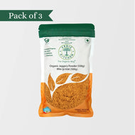 Organic Jaggery Powder Pack of 3 (Certified Organic)