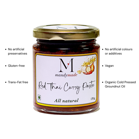 Mandymade Red Thai Curry Paste