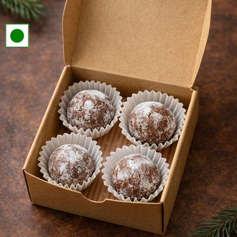 Snow Chocolate Rum Balls Minis
