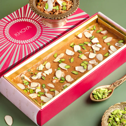 Chana Barfi Slab (Delivered Separately Next Day)