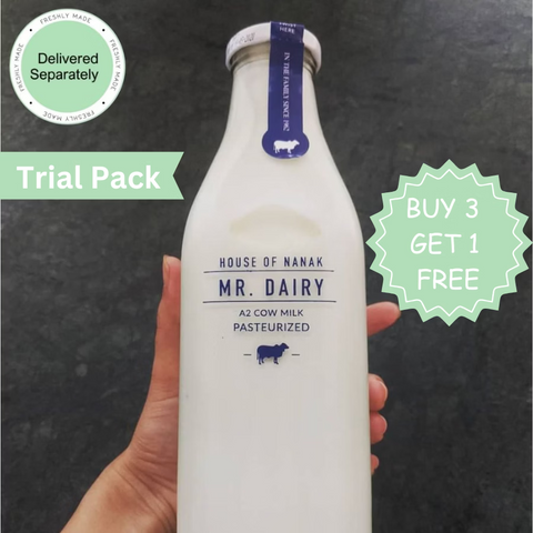 A2 Whole Milk Trial Pack (Delivered Separately Next Day)