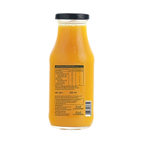 Pluckk Cold Pressed Mango 250ml