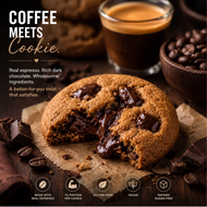 Espresso Cookie - Vegan, Gluten Free, Refined Sugar free