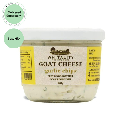 Goat Cheese Garlic Chips (Delivered Separately)