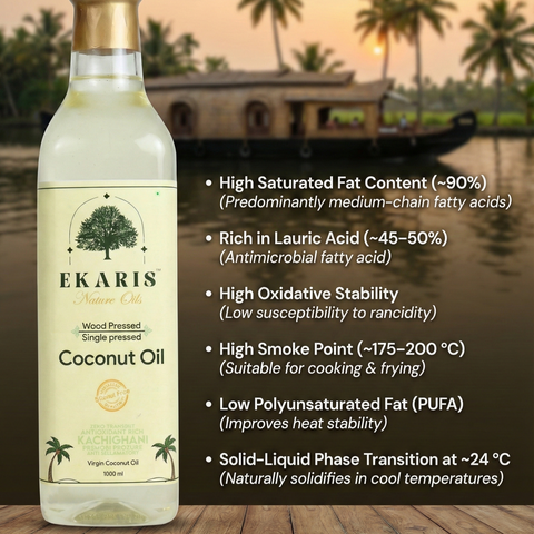 Wood Pressed Coconut Oil 500ml
