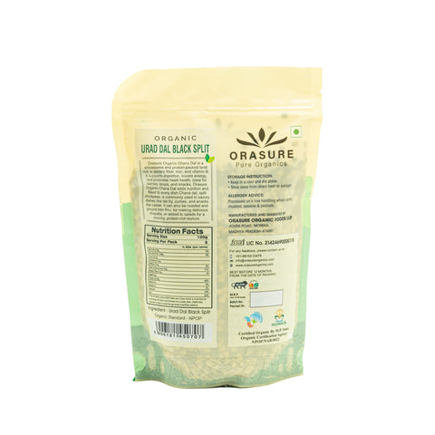 Orasure Organics Urad Split (Black)