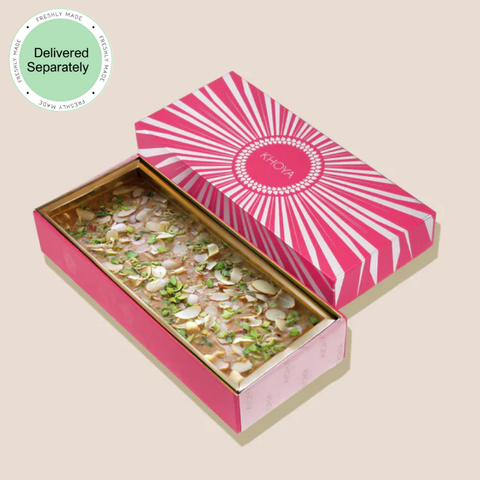 Chana Barfi Slab (Delivered Separately Next Day)