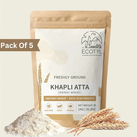 Khapli Flour (Pack of 5)