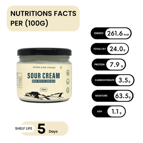 Sour Cream (Delivered Separately Next Day)
