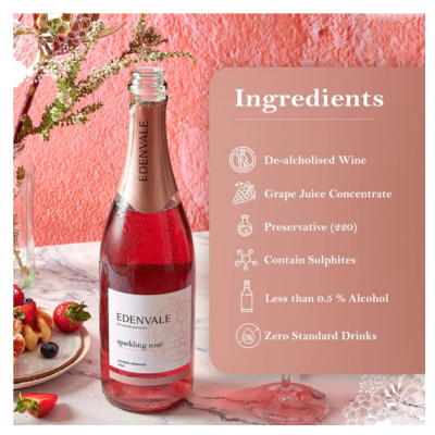 Edenvale sparkling Rose, 750ml