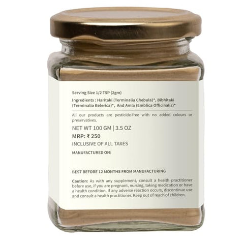 Ecotyl Organic Triphala Powder 100 grams