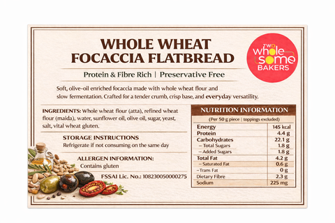 Wholewheat Signature Focaccia