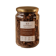 Double Chocolate Wholesome Granola -  Vegan, Gluten Free, Refined Sugar free
