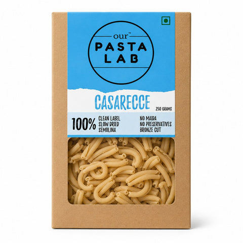 Our Pasta Lab Eggless Semolina Casarecce 250grams