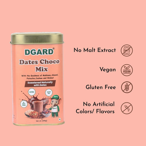 DGARD Dates Choco Mix 200 grams