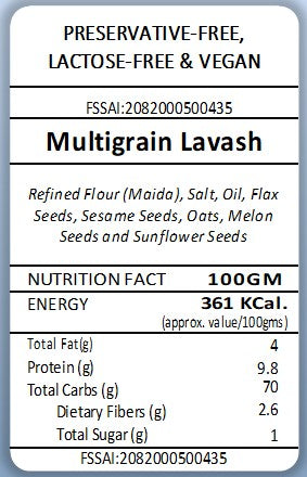 Multigrain Lavash
