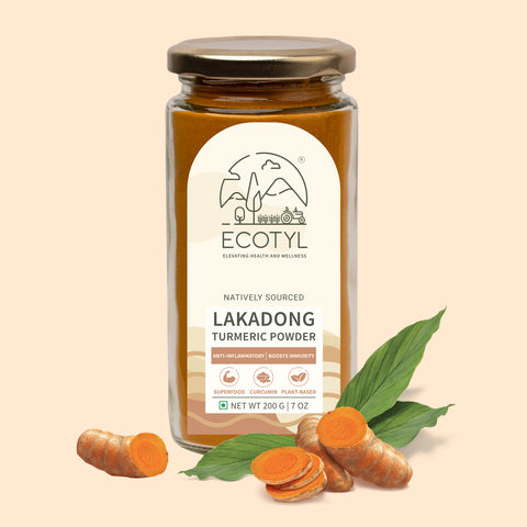 Ecotyl Lakadong Turmeric Powder 200 grams