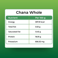 Orasure Organics Kala Chana Whole