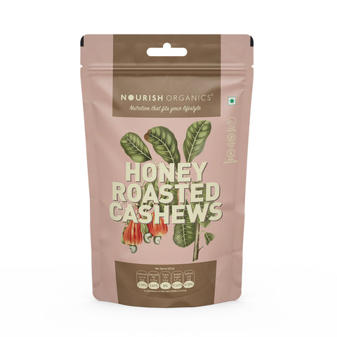 Nourish Organics Honey Roasted Cashew 100grams