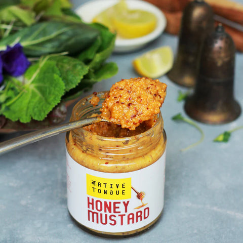 Native Tongue Whole Grain Honey Mustard 200 grams
