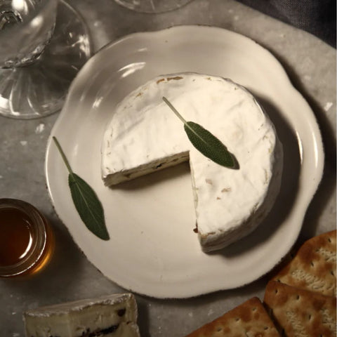 Artisanal Truffle Brie Cheese