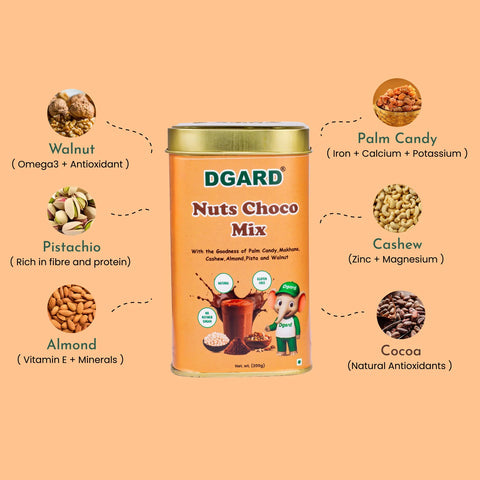 DGARD Nut Choco Mix 200 grams