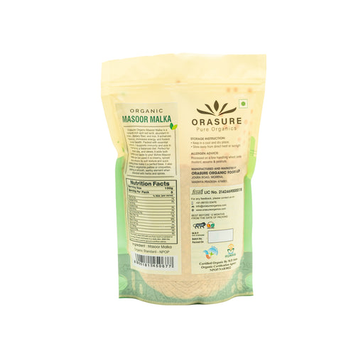 Orasure Organics Masoor Malka