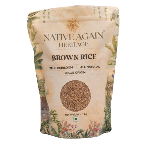 Native Again Heritage Brown Rice