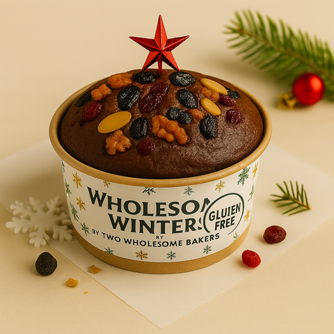 Gluten Free Rum Infused Plum Cake (Millet-Jaggery Goodness)