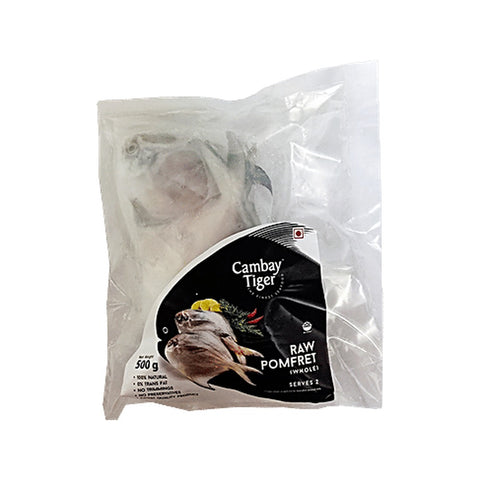 Cambay Tiger Pomfret - Whole