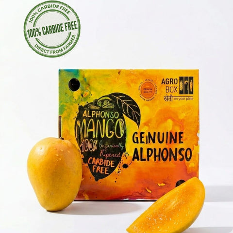 Premium Alphonso Mango box  6pc (Carbide Free) 200-240gm per Pc