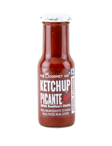 The Gourmet Jar  Ketchup Picante (With Kanthari Chilli) 225 grams