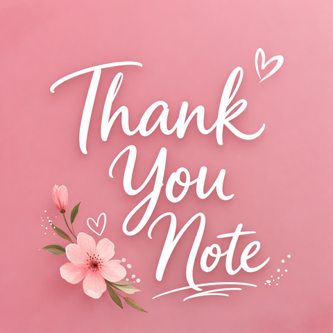 Thank You Note