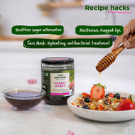 Forest Honey 350g | Raw, Unprocessed, Natural, Wild, and Unfiltered Honey