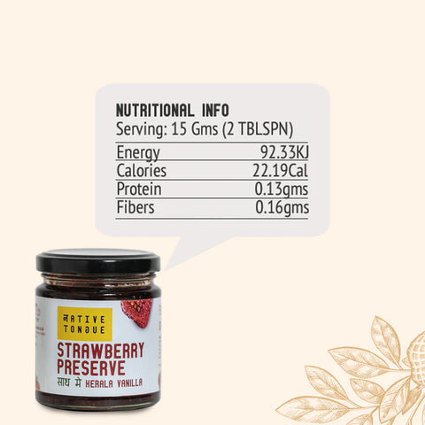 Strawberry Preserve With Kerala Vanilla