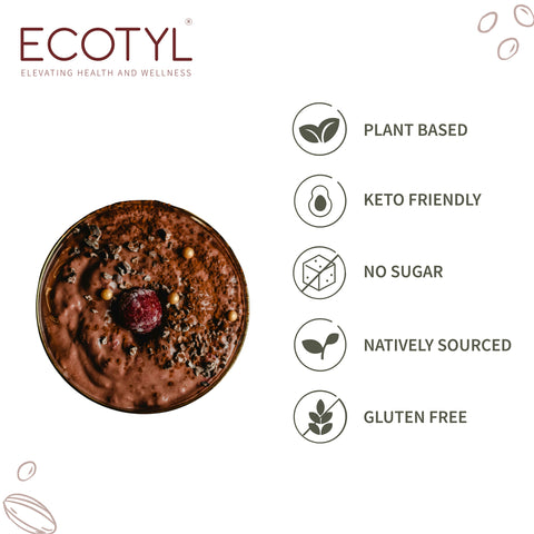 Ecotyl Cacao Nibs | Crunchy & Nutritious | High in Magnesium | 125g