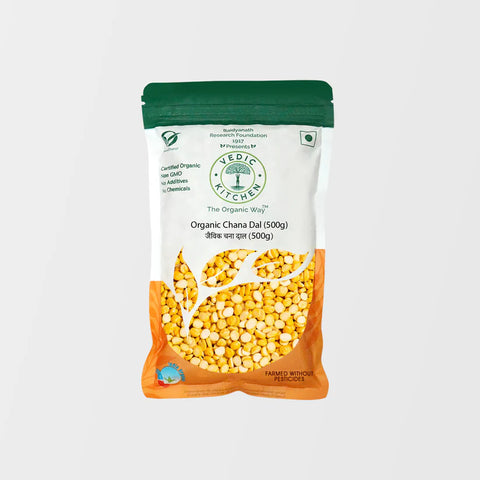 Vedic Kitchen Chana Dal (Certified Organic)