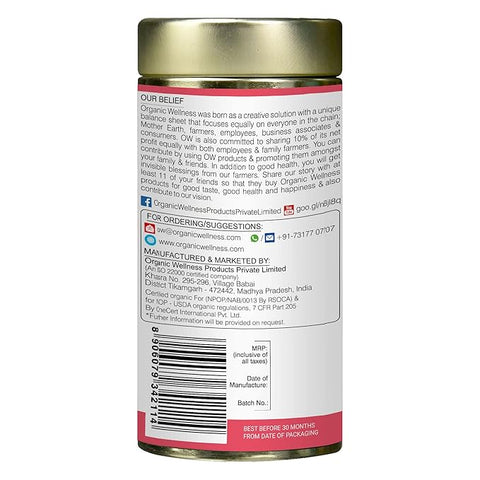 Organic Wellness Blossom Hibiscus (Tin) 100 grams