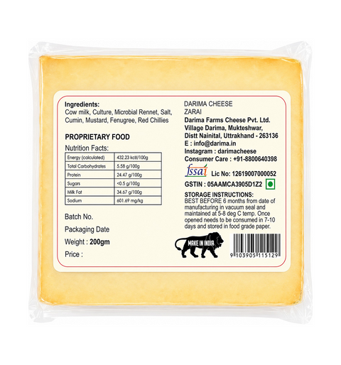 Zarai Cheese