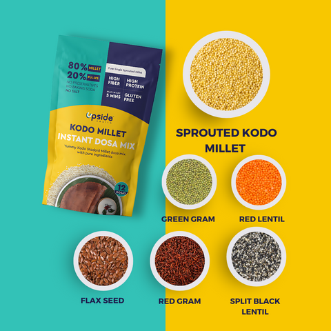 Mixed - Kodo Millet and Foxtail Millet- Instant Dosa Mix