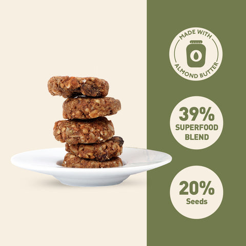 Nourish Organics Almond Buckwheat Cookies (Pack Of 5x2) - Gluten Free